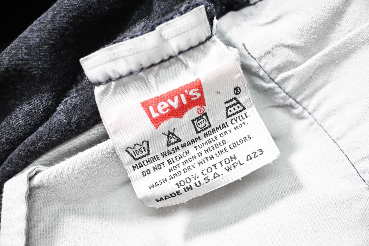 画像7: 00' Used Levi's 501 Denim Pants Black made in USA リーバイス (7)
