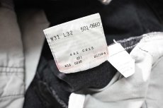 画像8: 98' Used Levi's 501 Denim Pants Black made in USA リーバイス (8)