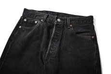 画像2: 99' Used Levi's 501 Denim Pants Black made in USA リーバイス (2)