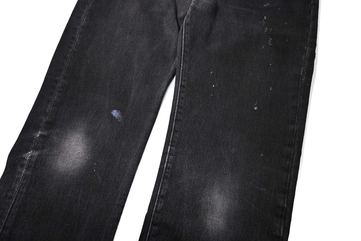画像4: Used Levi's 501 Denim Pants Black リーバイス (4)