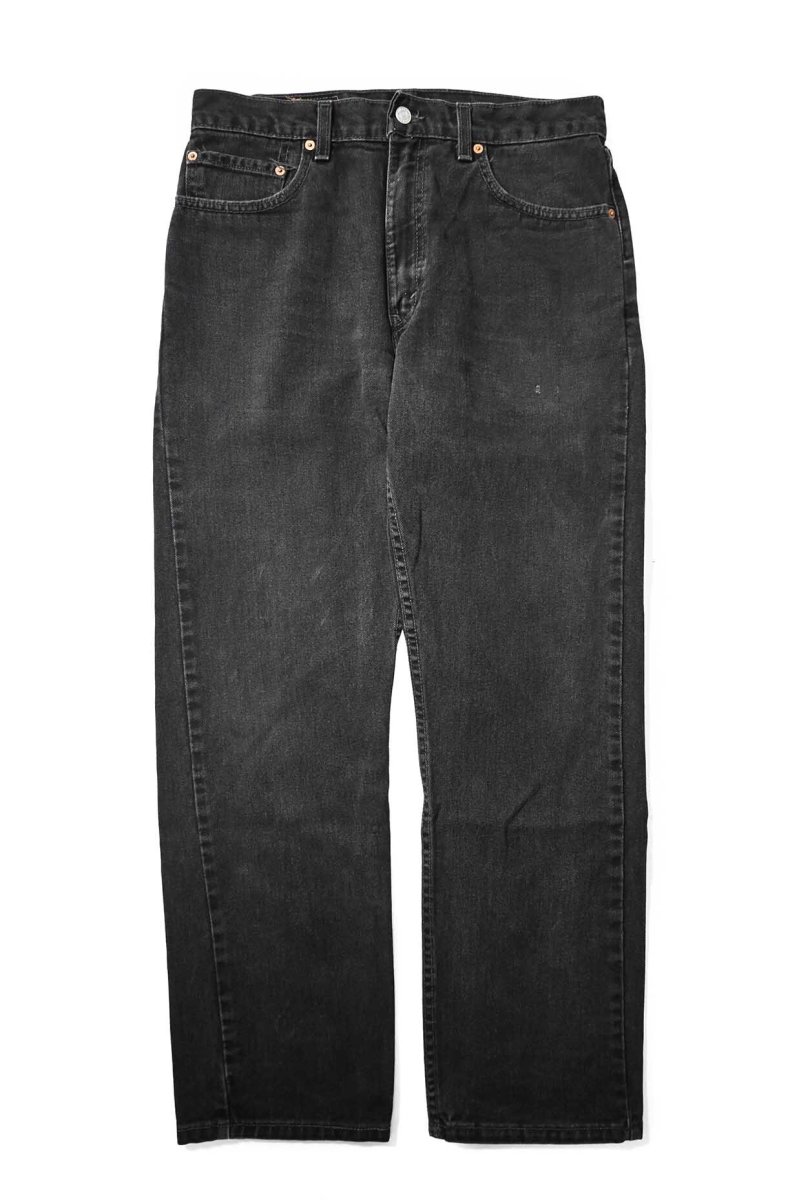 画像1: 00' Used Levi's 505 Denim Pants Black made in USA リーバイス (1)