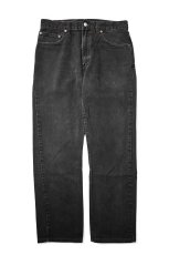 画像1: 00' Used Levi's 505 Denim Pants Black made in USA リーバイス (1)