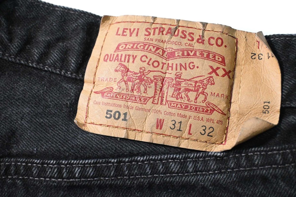 画像5: 98' Used Levi's 501 Denim Pants Black made in USA リーバイス (5)