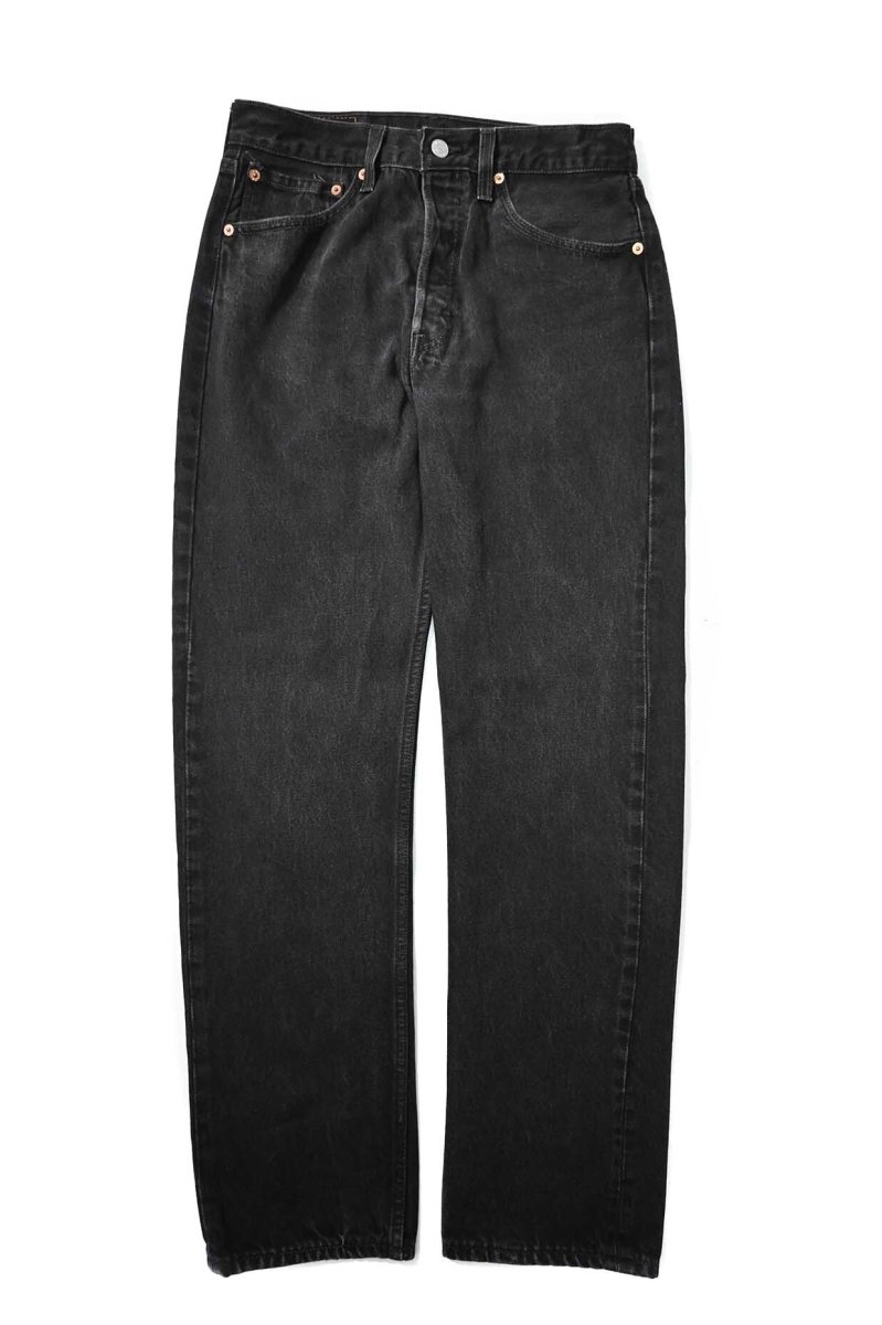 画像1: 98' Used Levi's 501 Denim Pants Black made in USA リーバイス (1)
