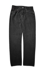 画像1: 98' Used Levi's 501 Denim Pants Black made in USA リーバイス (1)