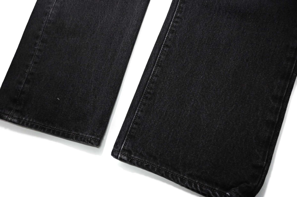画像3: Used Levi's 501 Denim Pants Black リーバイス (3)