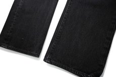 画像3: Used Levi's 501 Denim Pants Black リーバイス (3)