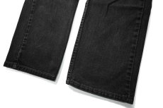 画像3: 00' Used Levi's 505 Denim Pants Black made in USA リーバイス (3)
