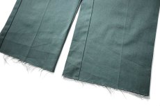 画像3: 90s Used Dickies 874 Work Pants Cut Off Lincoln Green made in USA (3)