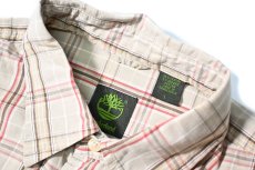 画像3: Used Timberland Plaid Shirt (3)