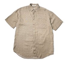 画像1: 90s Used Perry Ellis Short Sleeve Silk/Rayon Shirt (1)