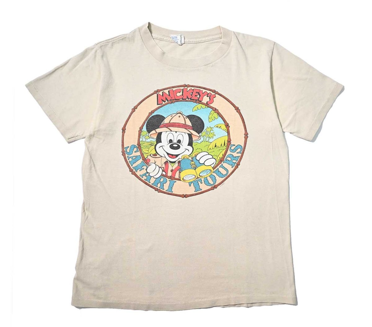 画像1: 80-90s Used Disney Print Tee made in USA (1)