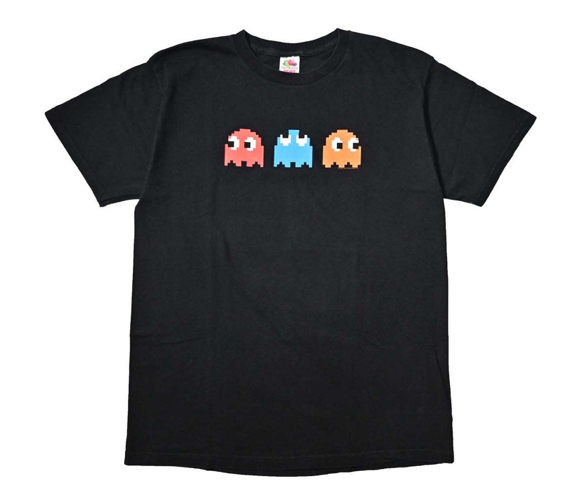 画像1: 00s Used Pac-Man Print Tee (1)