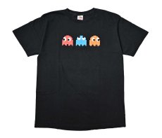 画像1: 00s Used Pac-Man Print Tee (1)