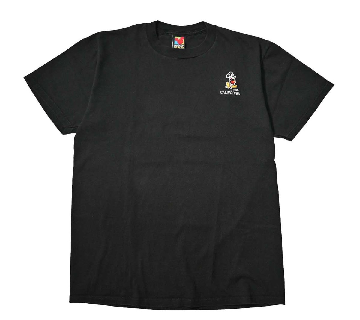 画像1: 90s Used Disney Embroidered Tee made in USA (1)