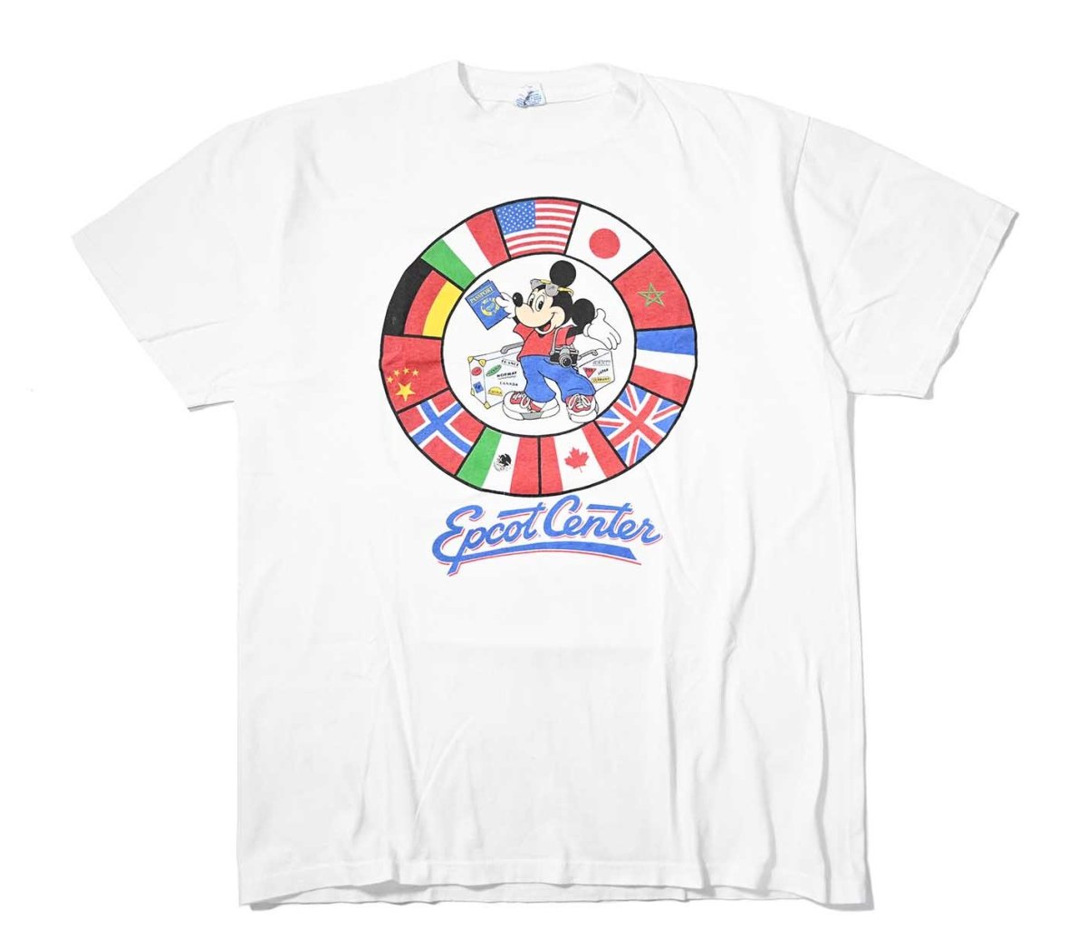 画像1: 80-90s Used Disney Print Tee made in USA (1)