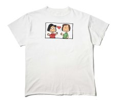 画像1: 90s Used Peanuts Print Tee made in USA (1)