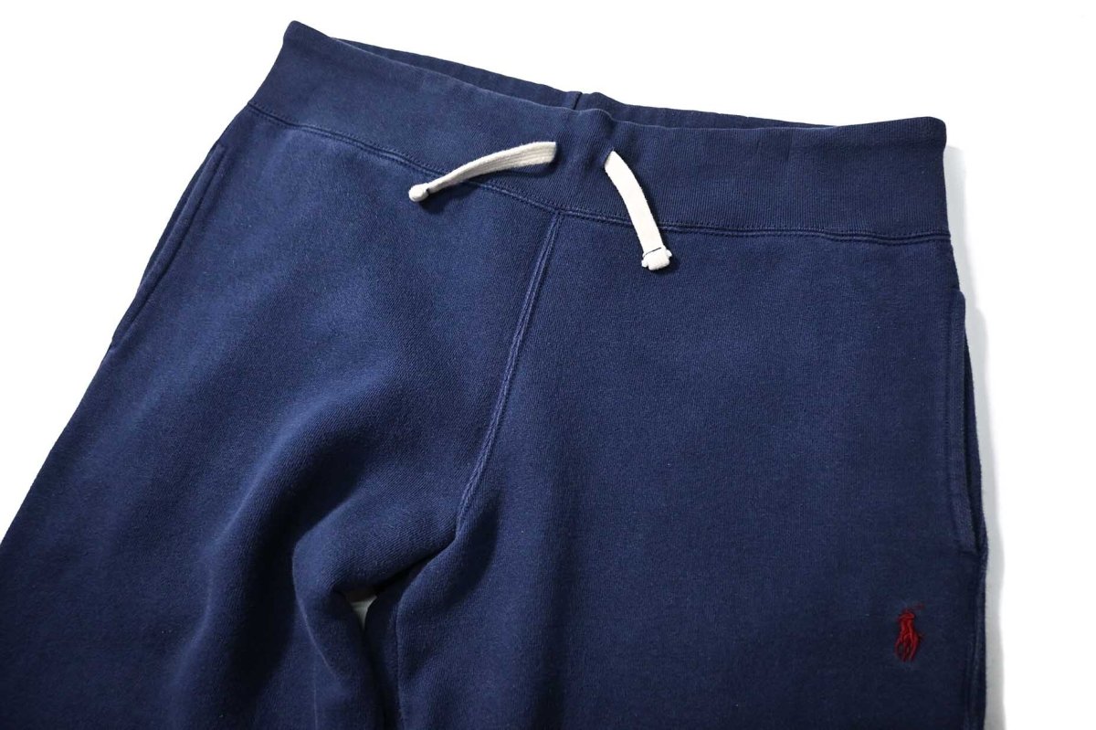 画像2: 90-00s Used Polo Ralph Lauren Sweat Pants Navy ラルフローレン (2)