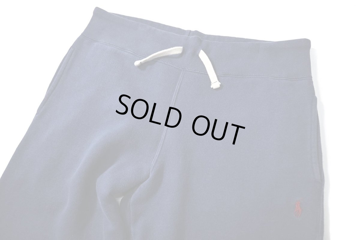 画像2: 90-00s Used Polo Ralph Lauren Sweat Pants Navy ラルフローレン (2)