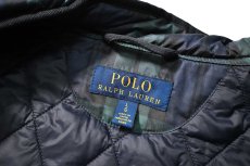 画像6: Used Polo Ralph Lauren Quilting Vest Black Watch ラルフローレン (6)