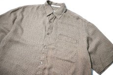 画像2: 90s Used Perry Ellis Short Sleeve Silk/Rayon Shirt (2)