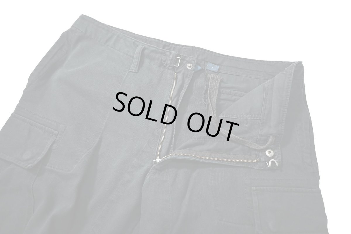 画像6: 90-00s Used Polo Ralph Lauren Military Sweat Cargo Pants Black ラルフローレン (6)