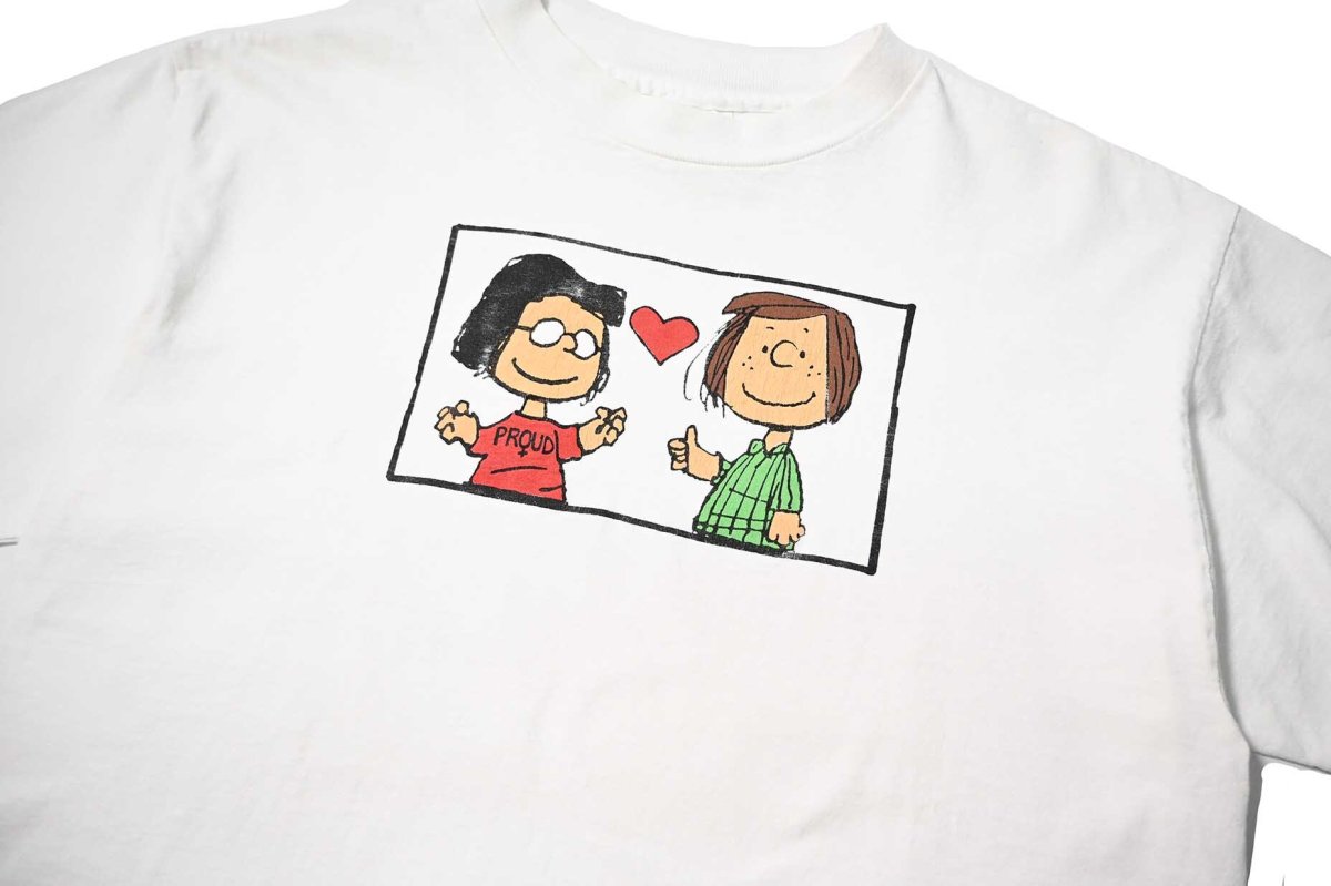 画像2: 90s Used Peanuts Print Tee made in USA (2)