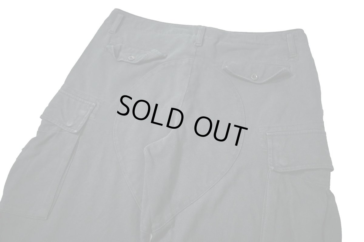 画像4: 90-00s Used Polo Ralph Lauren Military Sweat Cargo Pants Black ラルフローレン (4)