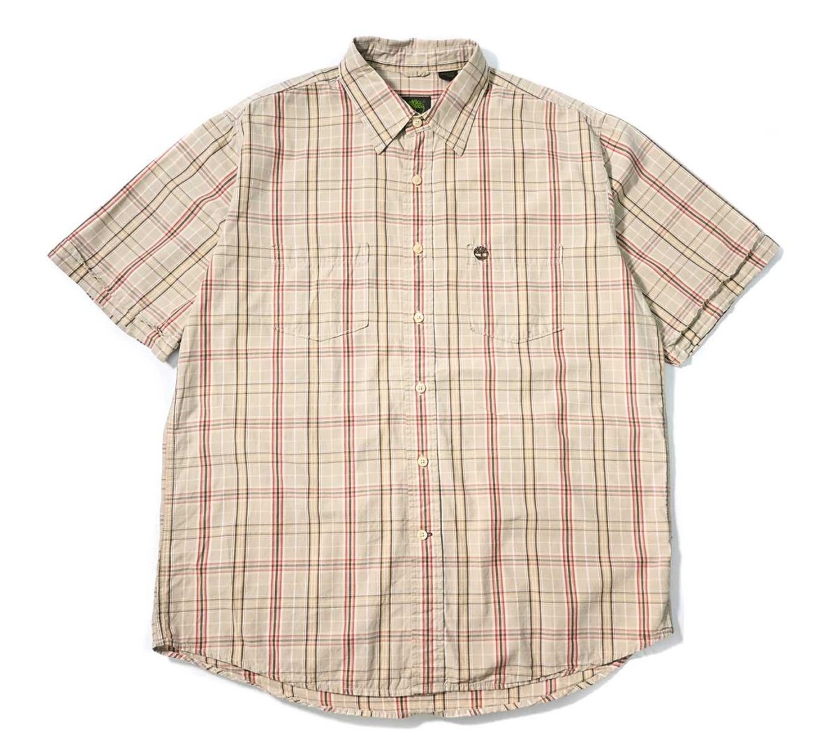 画像1: Used Timberland Plaid Shirt (1)