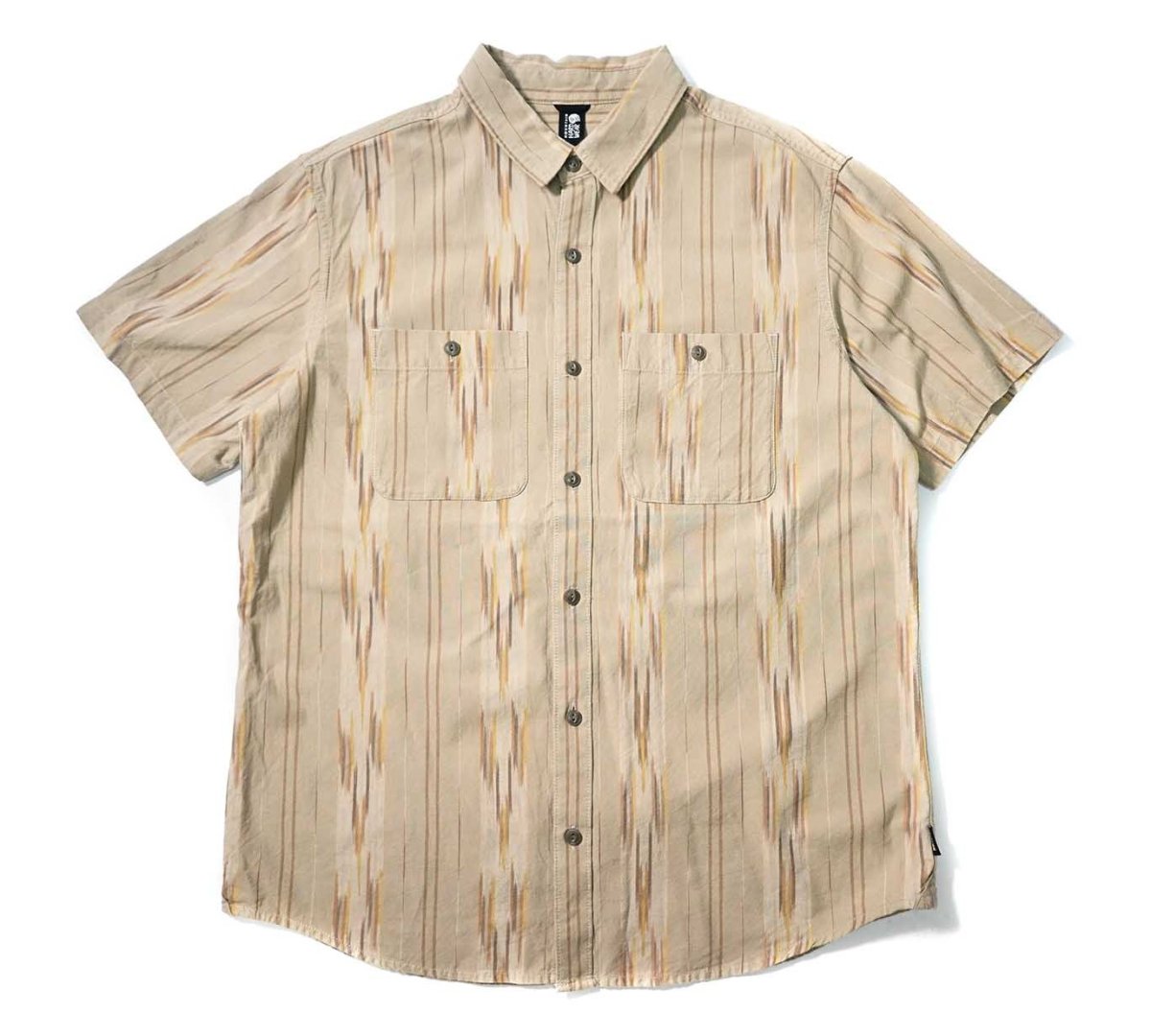 画像1: Used Mountain Hardwear Stripe Shirt (1)