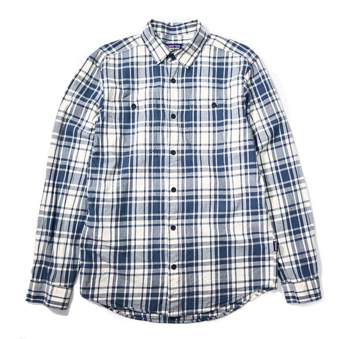画像1: 22' Used patagonia Pima Cotton Shirt パタゴニア (1)
