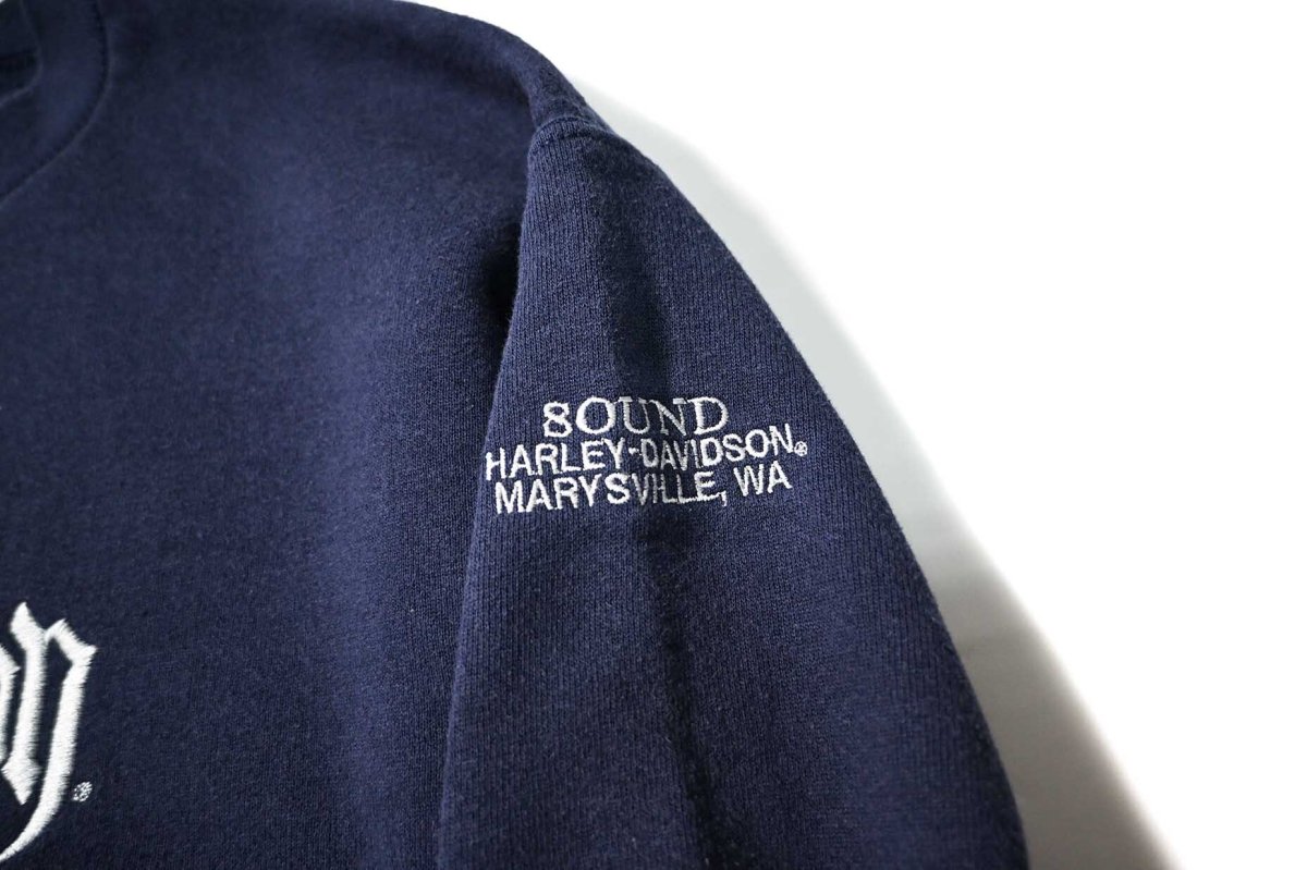 画像4: 00-10s Used Harley-Davidson Embroidered Sweat Shirt (4)
