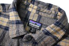 画像4: 17' Used patagonia Fjord Flannel Shirt パタゴニア (4)