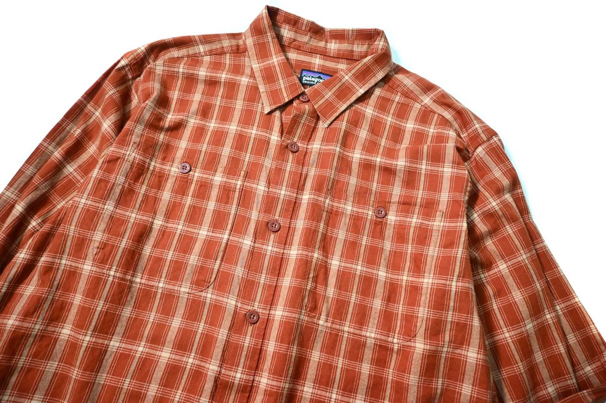 画像2: 20' Used patagonia Pima Cotton Shirt パタゴニア (2)