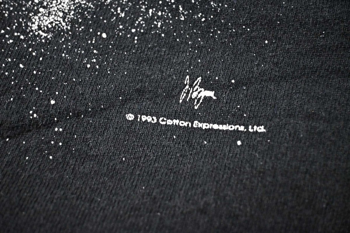 画像4: 90s Used Cotton Expressions Albert Einstein Print Sweat Shirt (4)