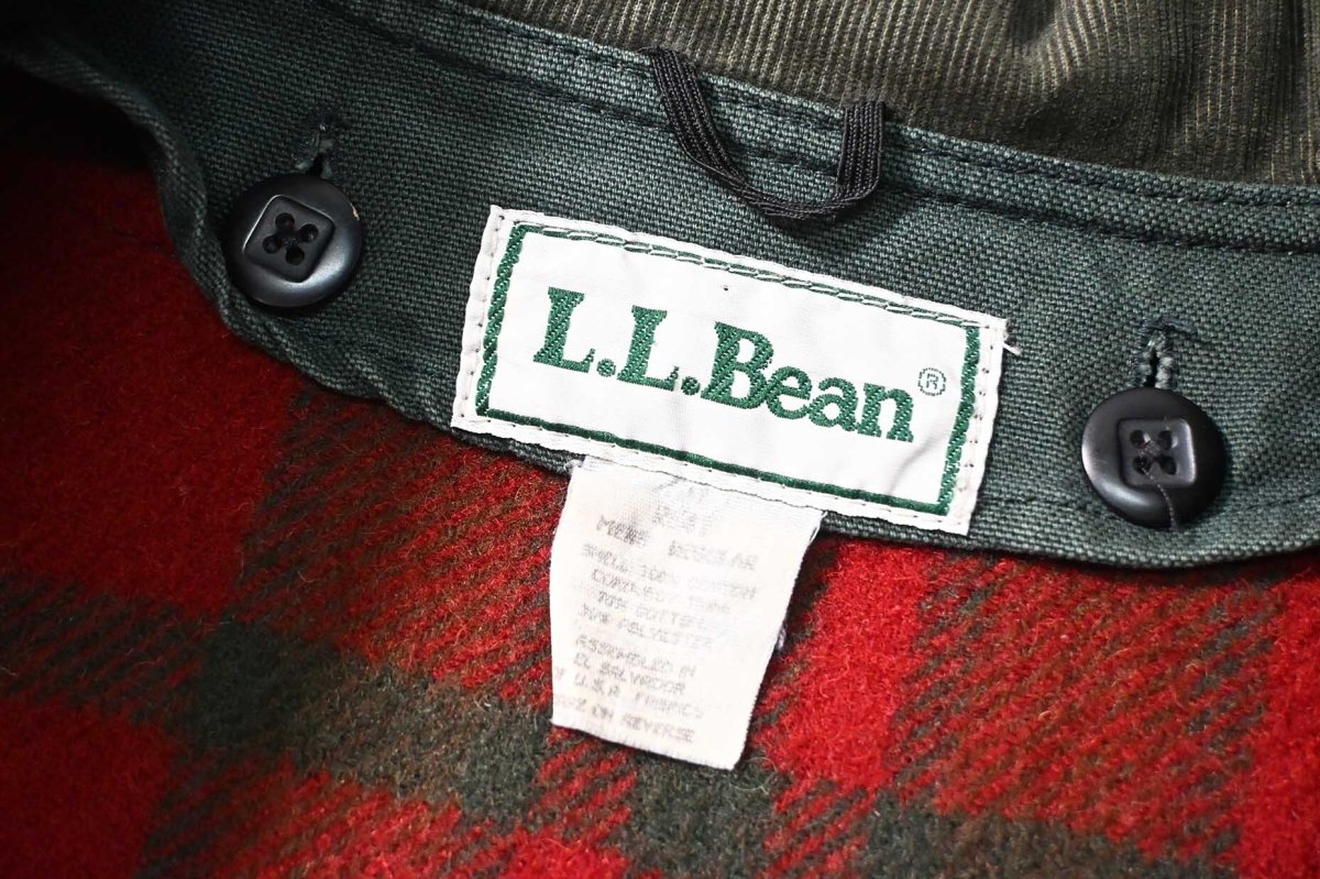 画像7: 90s Used L.L.Bean Blanket Lined Duck Hunting Jacket (7)