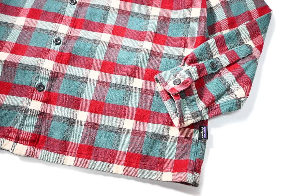 画像3: 19' Used patagonia Fjord Flannel Shirt パタゴニア (3)