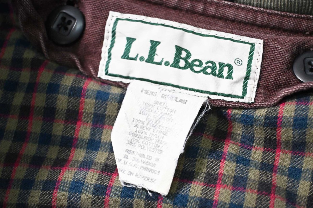 画像8: 90s Used L.L.Bean PRIMALOFT Lined Duck Hunting Jacket (8)