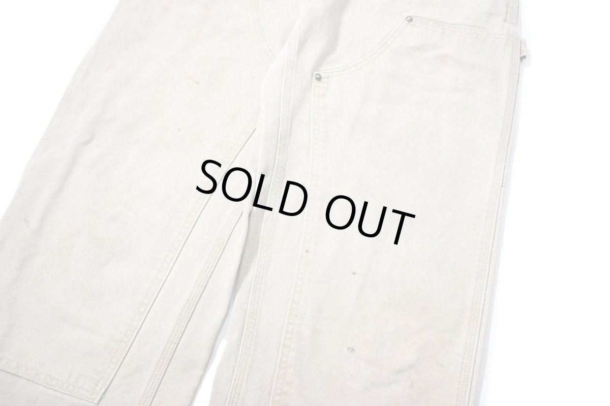 画像4: 07' Used Carhartt Duck Double Knee Carpenter Pants Tan カーハート (4)