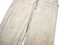 画像4: 07' Used Carhartt Duck Double Knee Carpenter Pants Tan カーハート (4)