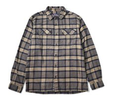 画像1: 17' Used patagonia Fjord Flannel Shirt パタゴニア (1)