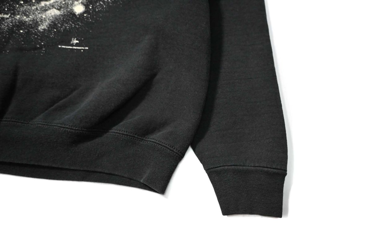 画像3: 90s Used Cotton Expressions Albert Einstein Print Sweat Shirt (3)
