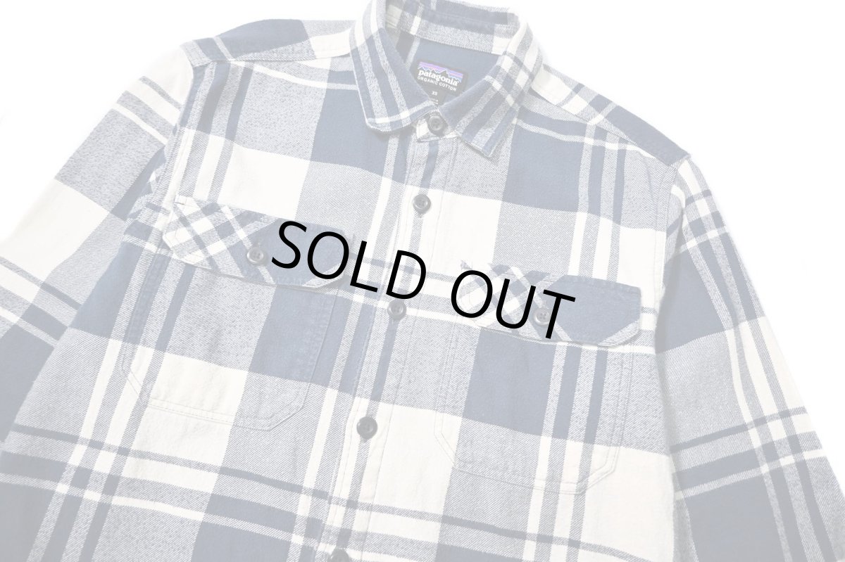 画像2: 22' Used patagonia Midweight Fjord Flannel Shirt パタゴニア (2)