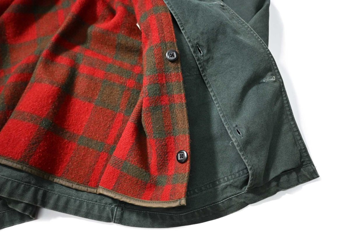 画像6: 90s Used L.L.Bean Blanket Lined Duck Hunting Jacket (6)