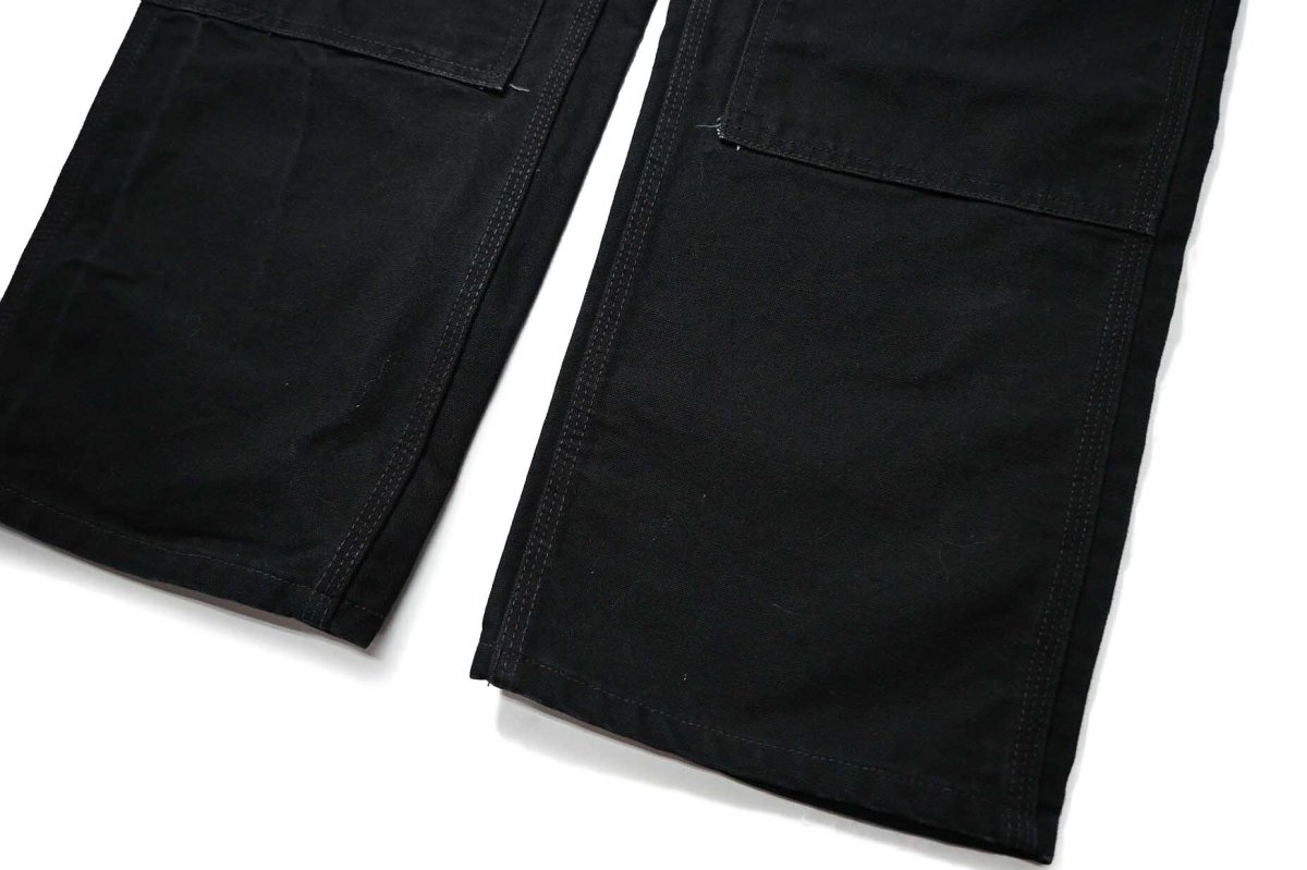 画像3: 06' Used Carhartt Duck Double Knee Carpenter Pants Black カーハート (3)