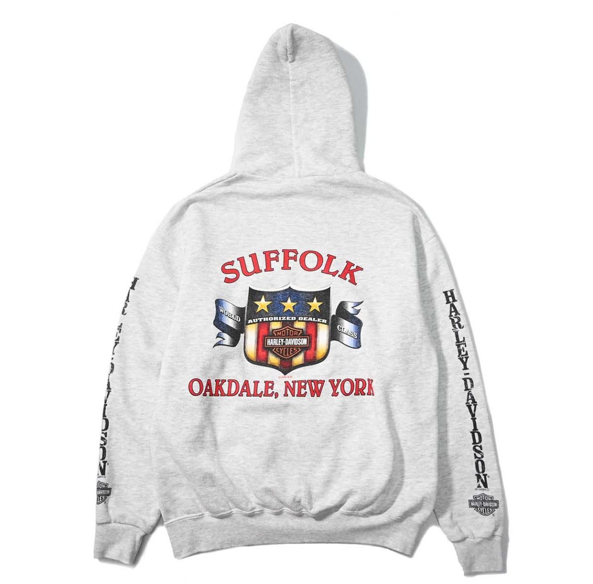 画像2: 90s Used Harley-Davidson Print Sweat Hoodie (2)