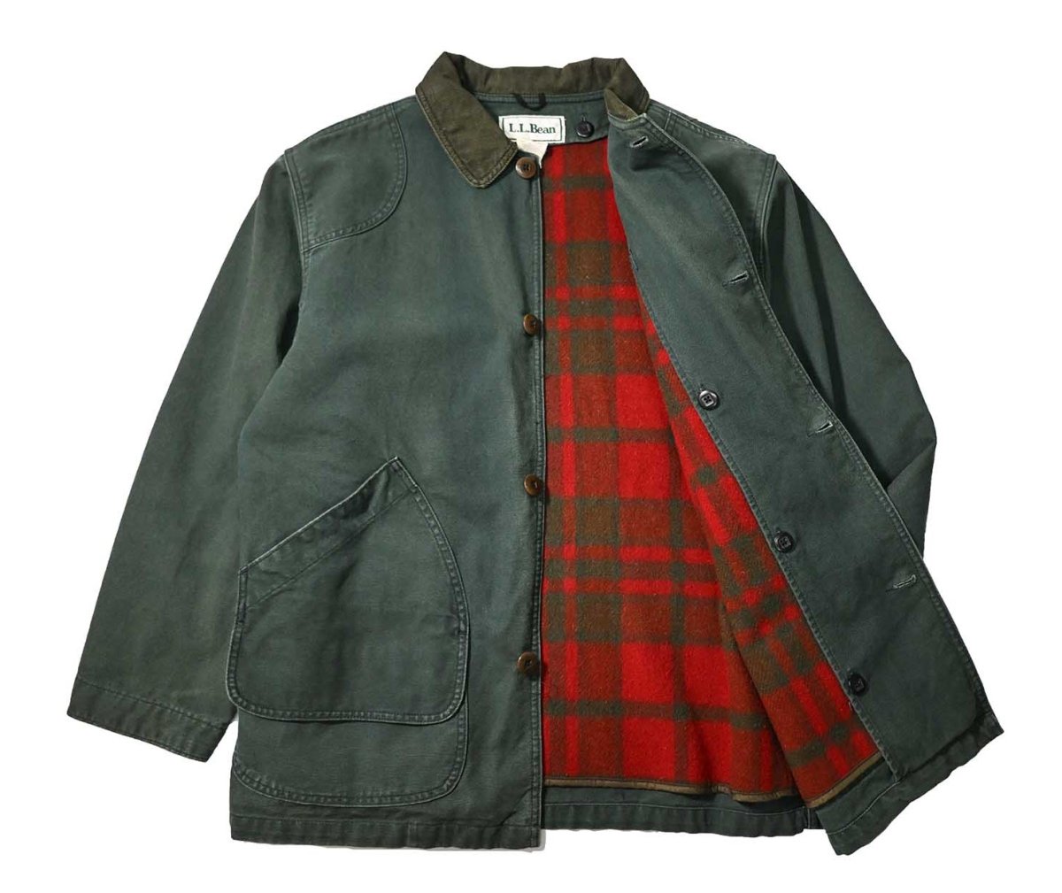 画像5: 90s Used L.L.Bean Blanket Lined Duck Hunting Jacket (5)