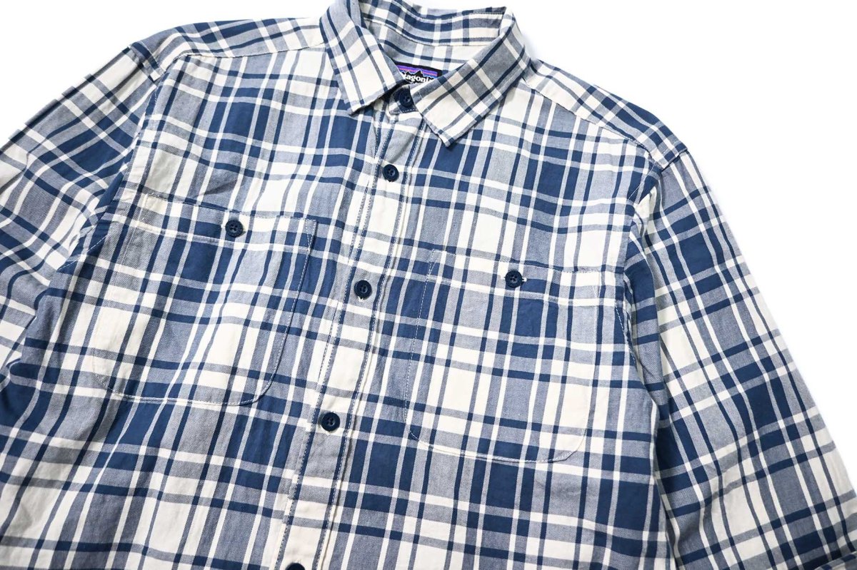 画像2: 22' Used patagonia Pima Cotton Shirt パタゴニア (2)