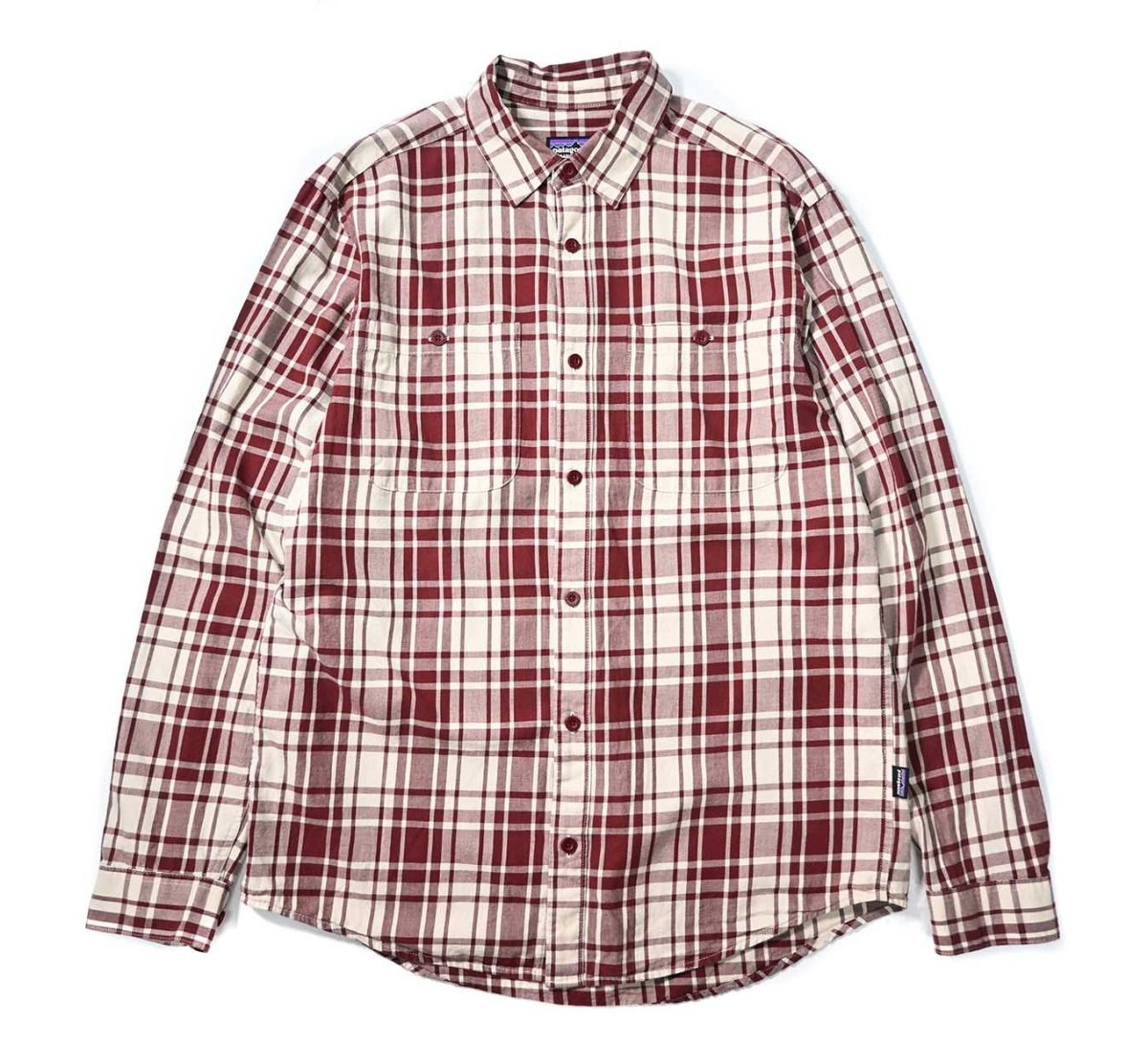 画像1: 22' Used patagonia Pima Cotton Shirt パタゴニア (1)