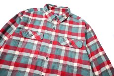 画像2: 19' Used patagonia Fjord Flannel Shirt パタゴニア (2)